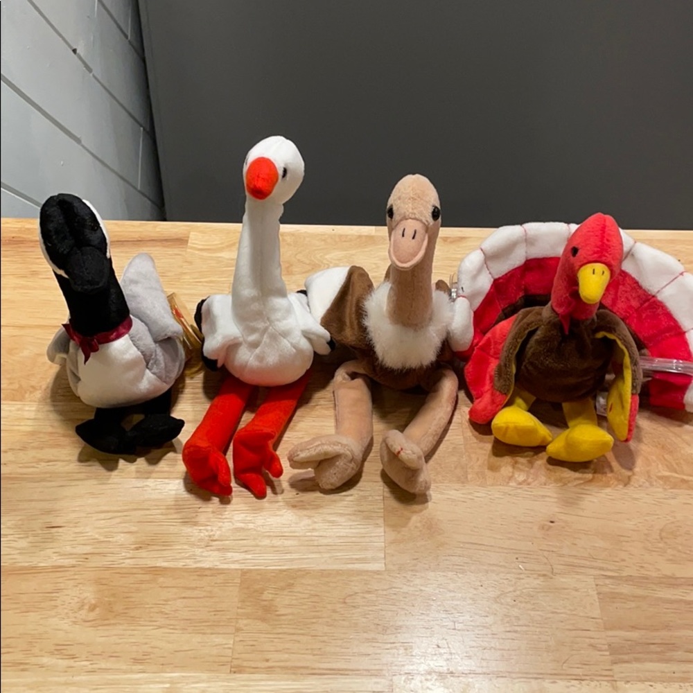 Ty beanie baby birds